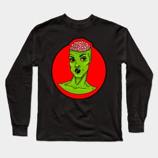 Zombie girl Long Sleeve T-Shirt